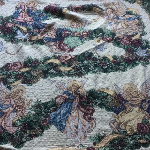 Angel Throw Blanket - Picture 1 of 2